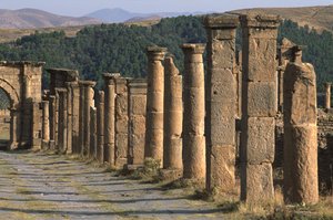 Cardo, korkea keisarillinen aika (27 eKr.-395 jKr.) tekijältä Roman Imperial Period