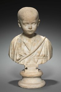 Muotokuva tytön rintakuva, n. 250-275 tekijältä Roman Imperial Period