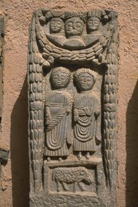 Stela, korkea keisarillinen aika (27 eKr.-395 jKr.) tekijältä Roman Imperial Period