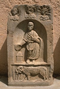 Stela, korkea keisarillinen aika (27 eKr.-395 jKr.) tekijältä Roman Imperial Period
