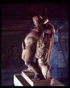Humalassa Hercules. Veistos House of Deers, 5. vuosisadalla eKr. - 1. vuosisadalla jKr tekijältä Roman Roman