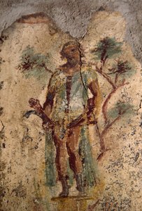 Eroottinen fresko Lupanarista Pompejista (UNESCO:n maailmanperintöluettelo). tekijältä Roman Roman