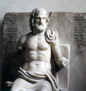 Euripides, kreikkalainen traaginen runoilija. (Roomalainen keisarillinen marmori) Louvre-museo, Pariisi. tekijältä Roman Roman
