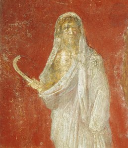 Saturnusta kuvaava fresko Pompejista tekijältä Roman Roman
