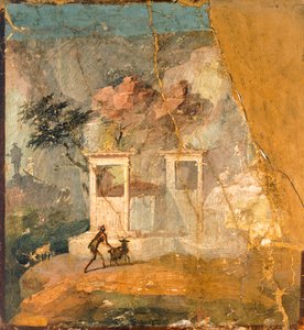 Kadonnutta pässiä kuvaava fresko Pompejista (UNESCOn maailmanperintöluettelo). tekijältä Roman Roman