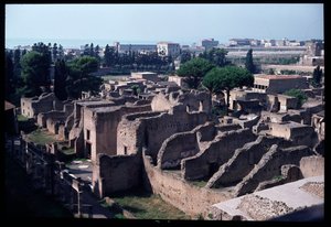 Panoraamanäkymä arkeologiselle paikalle, 5. vuosisadalla eKr. - 1. vuosisadalla jKr tekijältä Roman Roman