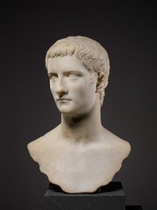 Keisari Gaiuksen muotokuva, Caligula, 37-41 jKr (marmori)