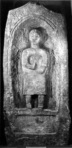 Roomalainen hautakivi, jossa on Pervican hautakirjoitus (hiekkakivi) tekijältä Roman Roman
