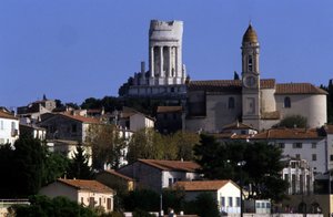 Alppien tai Augustuksen palkinto, roomalainen muistomerkki, Turbie, Menton. tekijältä Roman Roman