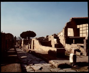 Näkymä Decumanus Maximukselle, 5. vuosisadalla eKr. - 1. vuosisadalla jKr tekijältä Roman Roman