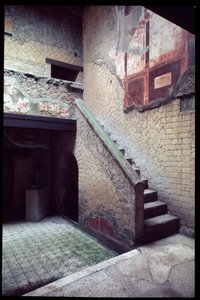 Näkymä Casa del Bel Cortilelle, 5. vuosisadalla eKr. - 1. vuosisadalla jKr tekijältä Roman Roman