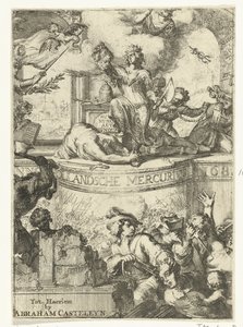 Hollandsche Mercuriuksen otsikkosivu vuodelta 168(5?)