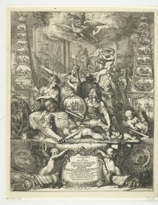 Allegoria Michiel de Ruyterin kuolemasta, 1676