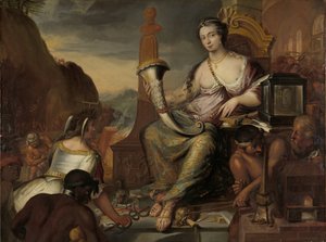 Allegoria kolikoista tekijältä Romeyn de Hooghe