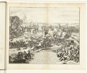Tournain vangitseminen 1581 Tournay-palkinto (nimi esineessä) Guerres de Flandres (sarjan nimi) tekijältä Romeyn de Hooghe