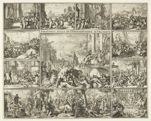 Protestanttien vaino Ranskassa Nantesin ediktin kumoamisen jälkeen 1685-1686 Tyrani reformoituja vastaan ​​Vrankrijkissa (otsikko esineessä)