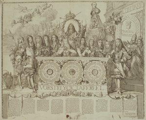 Vorstelyck-kohtaus, n. 1676 tekijältä Romeyn de Hooghe