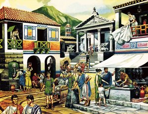 Pompei tekijältä Ron Embleton