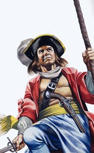 Sir Henry Morgan (guassi paperille) tekijältä Ron Embleton