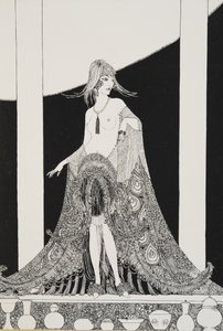 Kuvitus Omar Khayyamin Rubáiyátista, 1920 tekijältä Ronald Balfour