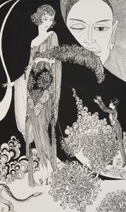 Kuvitus Omar Khayyamin Rubáiyátista, 1920 tekijältä Ronald Balfour