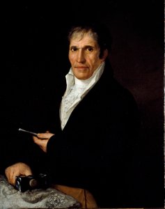 Kuvanveistäjä Bartolomeo Carreran muotokuva Rosa Bacigalupo Carreran maalaus (1800-luku) Genes, Ligustican kuvataideakatemia tekijältä Rosa Bacigalupo Carrea