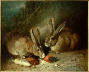 Kanit. Rosa Bonheurin (1822-1899) maalaus