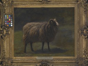 Ram (öljy kankaalle) tekijältä Rosa Bonheur