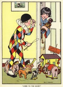Tule esitykseen! (väri litho)