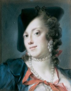 Venetsialainen nainen Barbarigon talosta Caterina Sagredo Barbarigo, noin 1735-1739