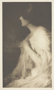 Miss M. of Washington, nro 17 kansiosta "American Pictorial Photography, Series II" (1901); painos 34/150. tekijältä Rose Clark
