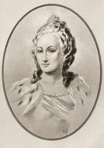 Katariina II, elokuvasta Living Biographies of Famous Rulers. tekijältä Ross Gordon