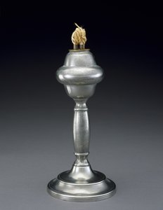 Nestelamppu, c. 1840-1860 (tina) tekijältä Roswell Gleason