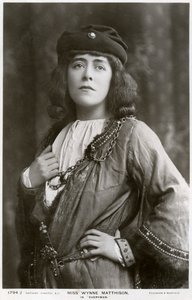 Edith Wynne Matthison, brittiläinen näyttelijä, 1907. tekijältä Rotary Photo