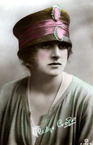 Gladys Cooper 1888-1971, englantilainen näyttelijä, 1900-luvun alku. tekijältä Rotary Photo