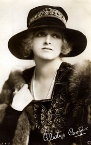 Gladys Cooper 1888-1971, englantilainen näyttelijä, 1900-luvun alku. tekijältä Rotary Photo