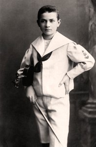 Mischa Elman 1891-1967, ukrainalainen viulisti, 1900-luvun alku.