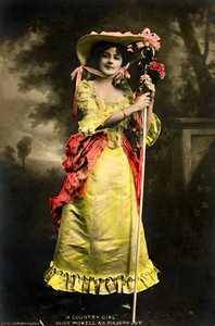 Olive Morell, näyttelijä, 1903. tekijältä Rotary Photo