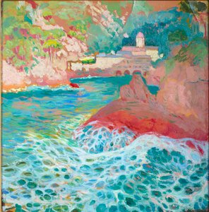 San Fruttuoso merestä, n. 1909 tekijältä Rubaldo Merello