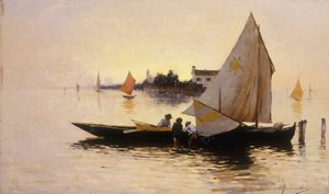 Venetsia, The End of the Day (öljy paneelissa)
