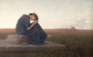Rooman maaseutu. Grabmal der Caecilia Metella tekijältä Rudolf Bacher