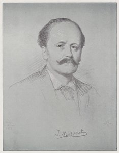 Jules Emile Frederic Massenet (litho) tekijältä Rudolf Lehmann