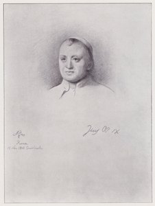 Paavi Pius IX (litho) tekijältä Rudolf Lehmann