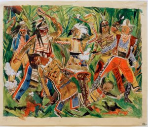 Villi länsi tekijältä Rudolf Schlichter