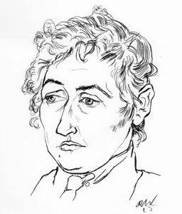 Naisen pää tekijältä Rudolf Wacker