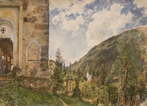 Gasteinin hautausmaa tekijältä Rudolf von Alt