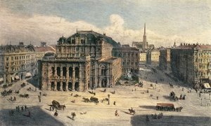 Vienna State Opera House, c.1869 finn