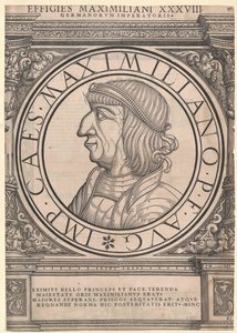 Pyhän Rooman keisari Maximilian I (tulosta)