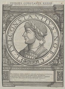 Rooman keisari Constantius II (painettu)