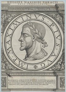 Rooman keisari Maximinus Thrax (painettu)